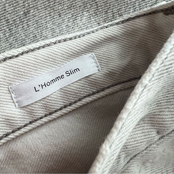 Frame Men's L'Homme Slim-Fit Mid-Rise Degradable Jeans Calverton 28 X 33 NWT - Picture 10 of 12